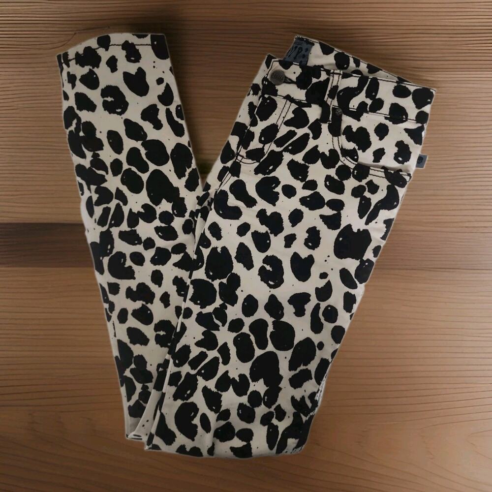 Vintage Tripp NYC Size 5 Glitter Giraffe Skinny JeansLow Rise Y2K RARE